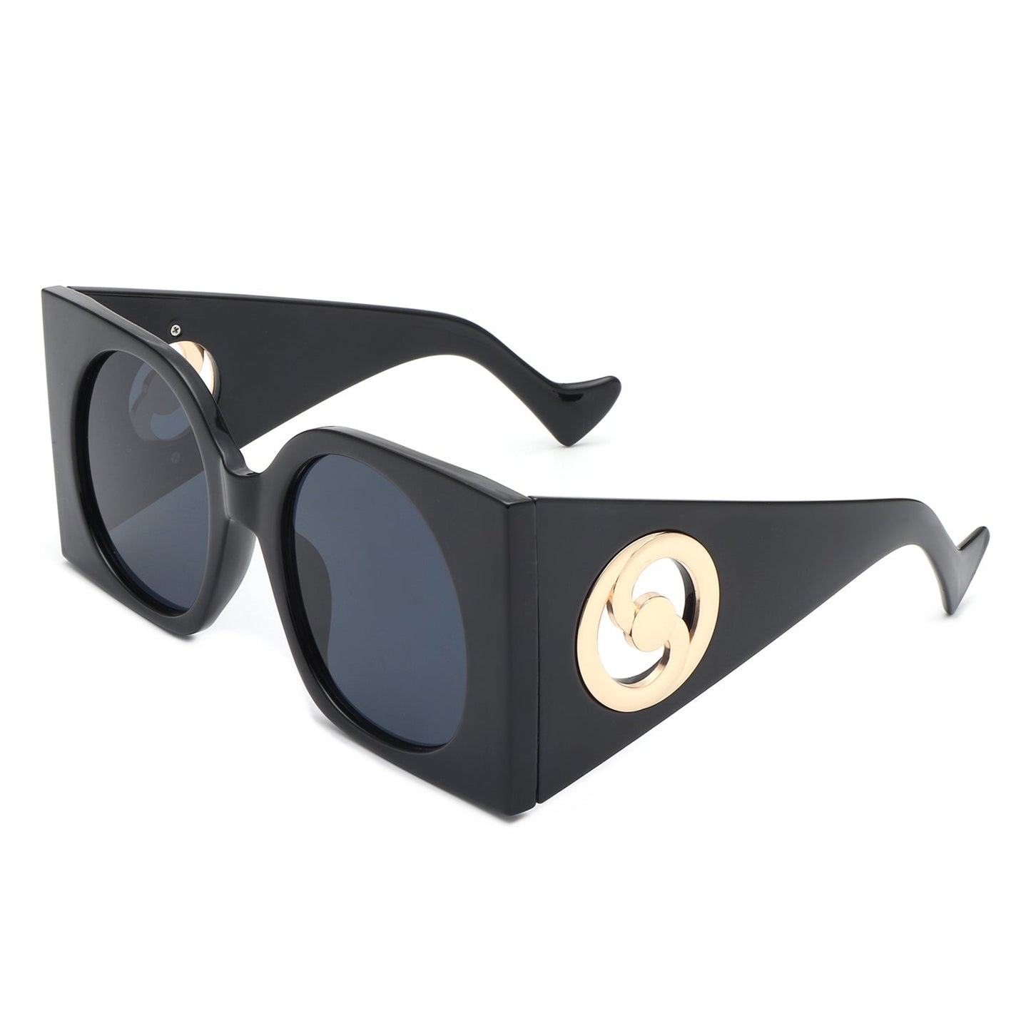 Prism - Chunky Oversized Square Fashion Luxury Sunglasses for Women-2