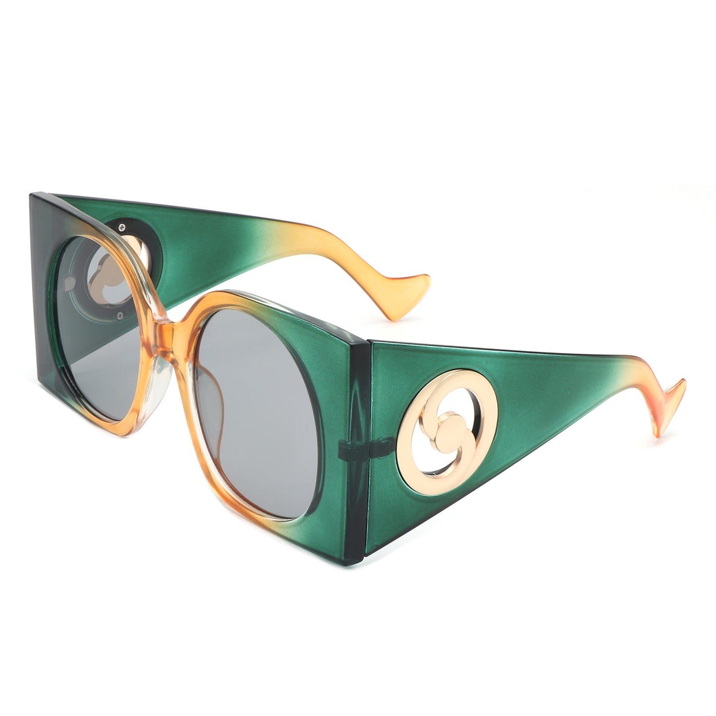 Prism - Chunky Oversized Square Fashion Luxury Sunglasses for Women-5