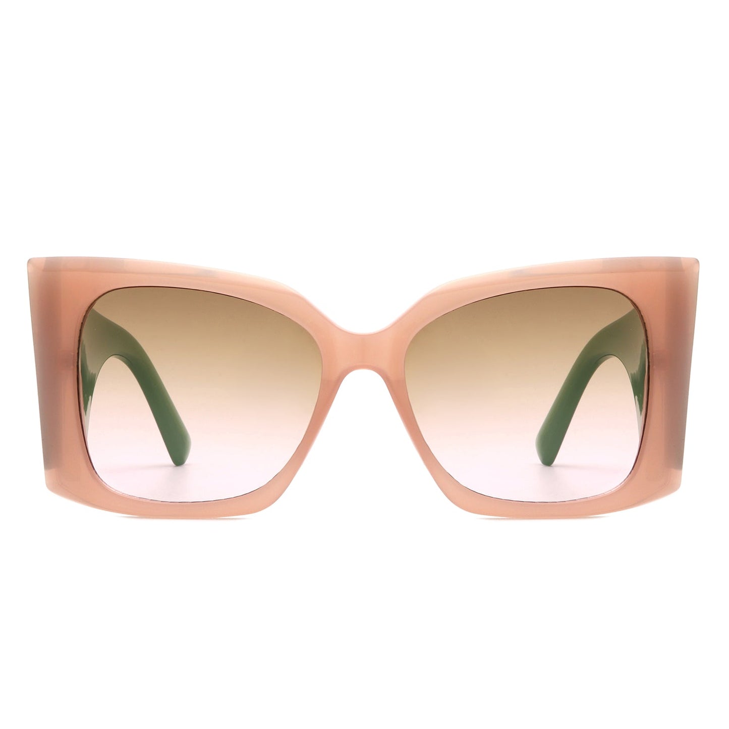 Skydusts - Oversize Square Chunky Fashion Large Women Sunglasses-1