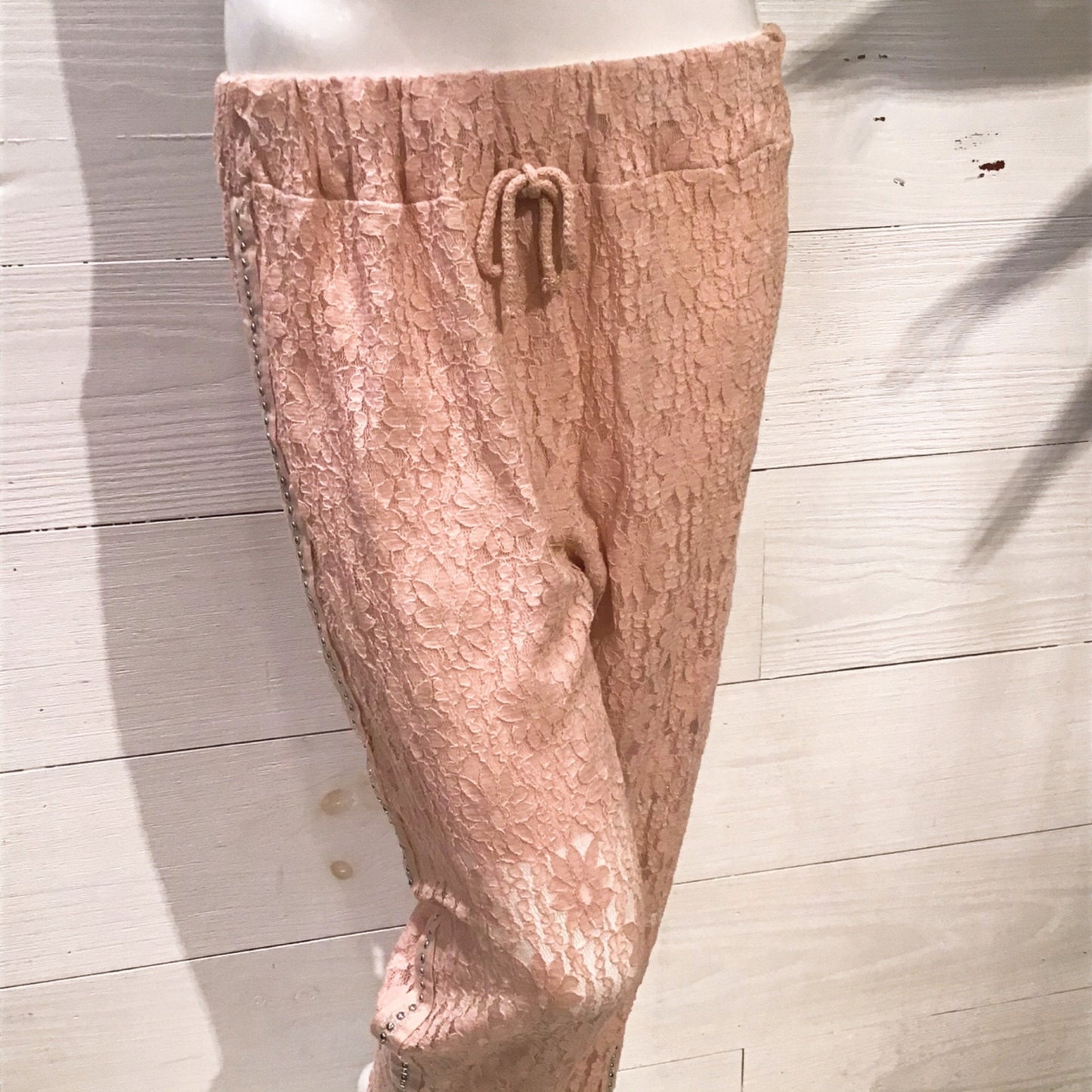 Blush Lace Italian Pant-3