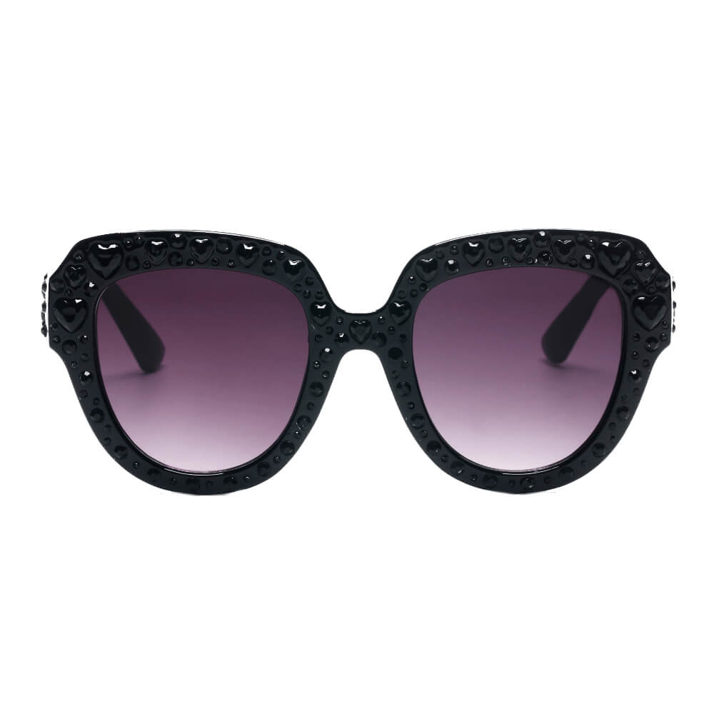 Ocala - Women Round Cat Eye Fashion Sunglasses-1