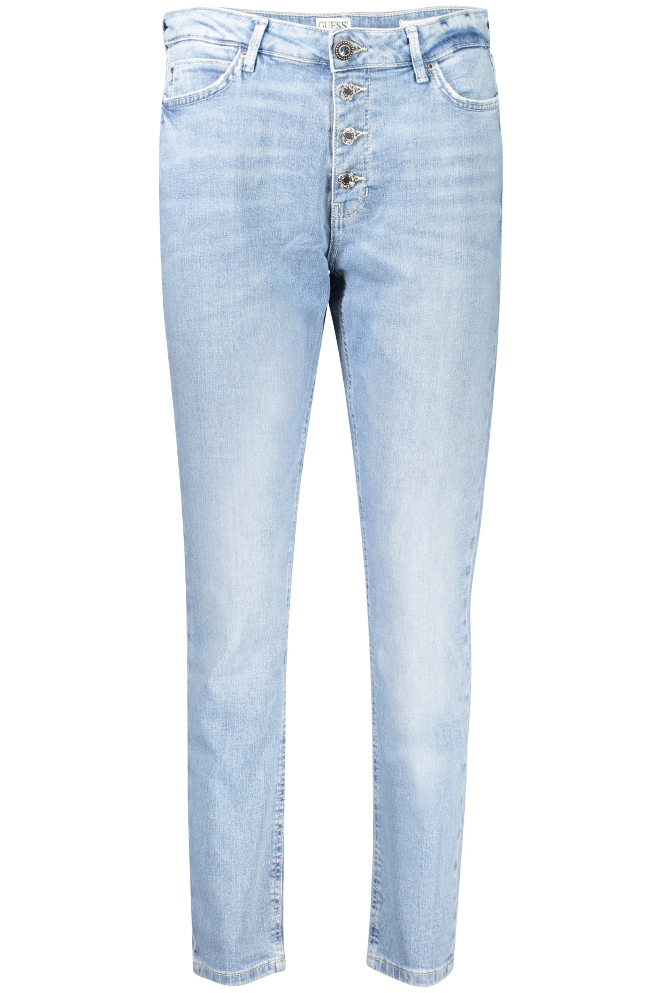 GUESS JEANS WOMEN'S DENIM JEANS BLUE-0