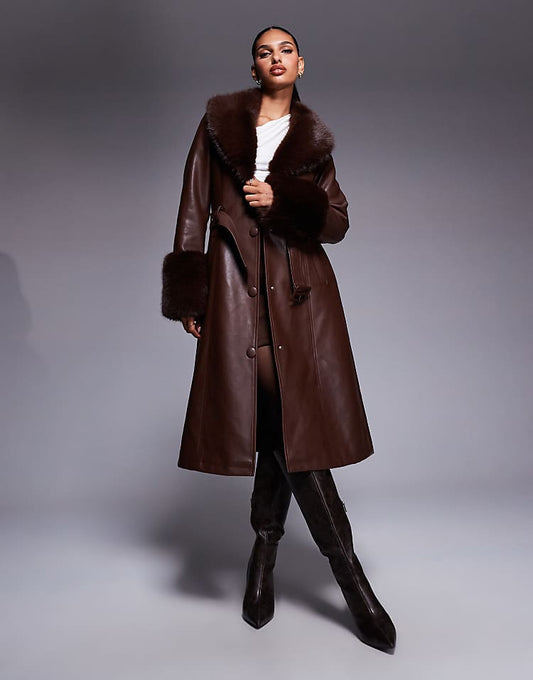 https://images.asos-media.com/products/azalea-wang-kaya-trench-coat-with-faux-fur-trim-in-brown-faux-leather/208678893-1-brown?$n_750w$&wid=750&fit=constrain