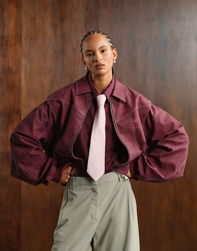 https://images.asos-media.com/products/lioness-exclusive-vista-leather-look-contrast-stitch-bomber-jacket-in-wine-red/208929982-1-wine?$n_750w$&wid=750&fit=constrain