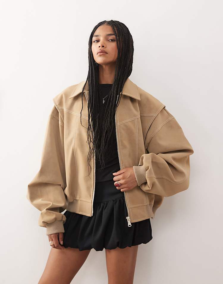 https://images.asos-media.com/products/lioness-exclusive-vista-leather-look-contrast-stitch-bomber-jacket-in-latte/209290667-1-latte?$n_750w$&wid=750&fit=constrain