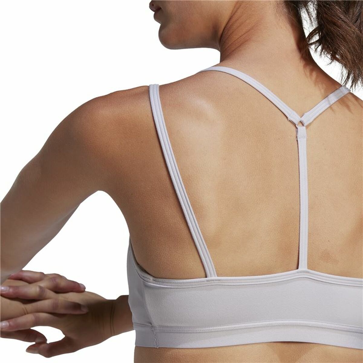 Sports Bra Adidas Essentials White-8