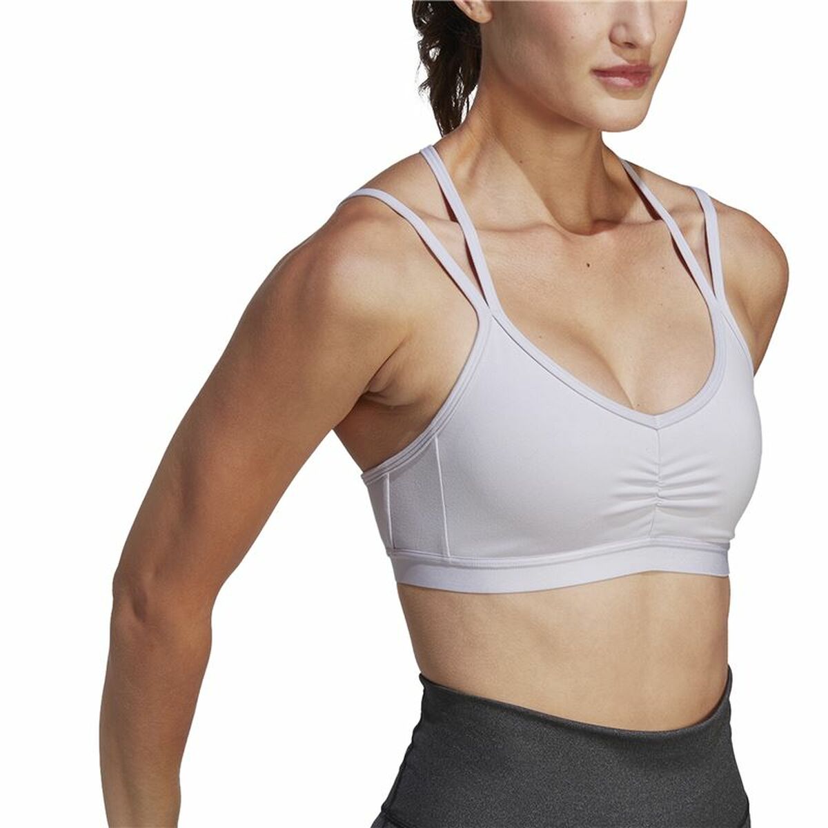 Sports Bra Adidas Essentials White-6