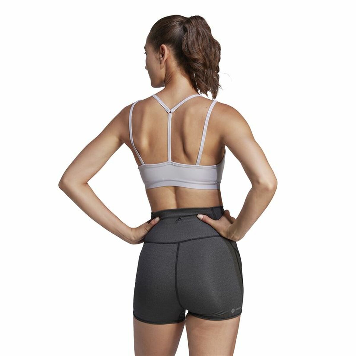 Sports Bra Adidas Essentials White-5