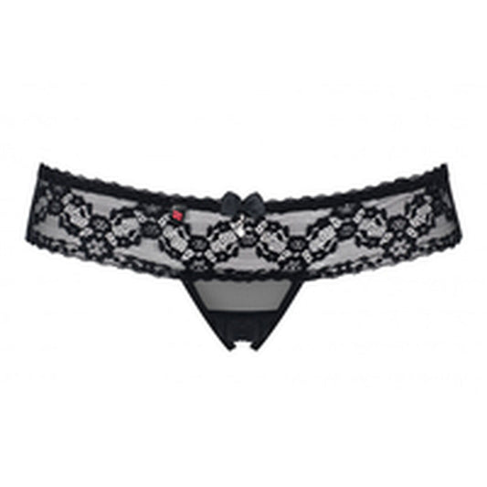 Thong Obsessive 837-THC-1 Black L/XL-0