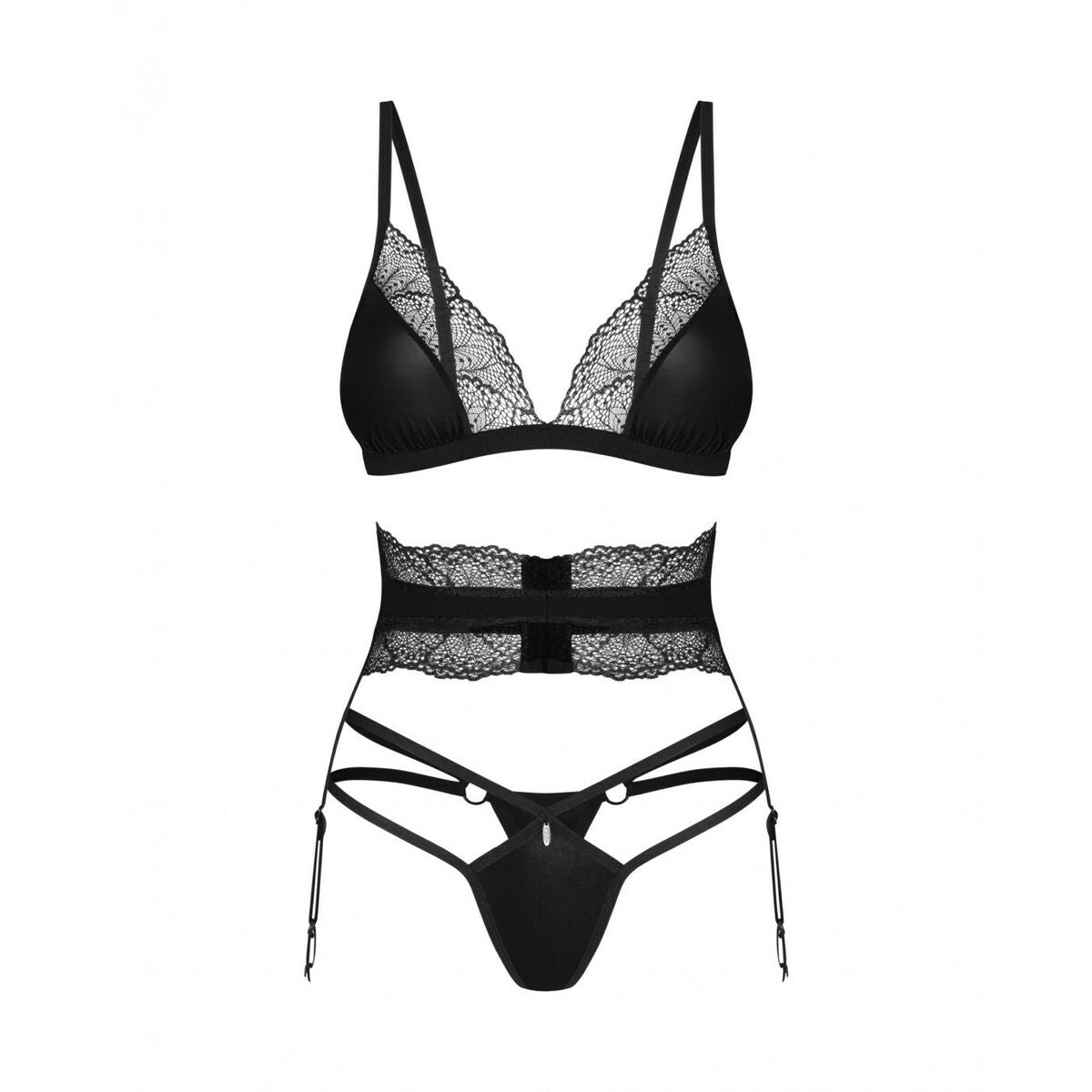 Underwear Set Obsessive XS/S 3 Pieces-2