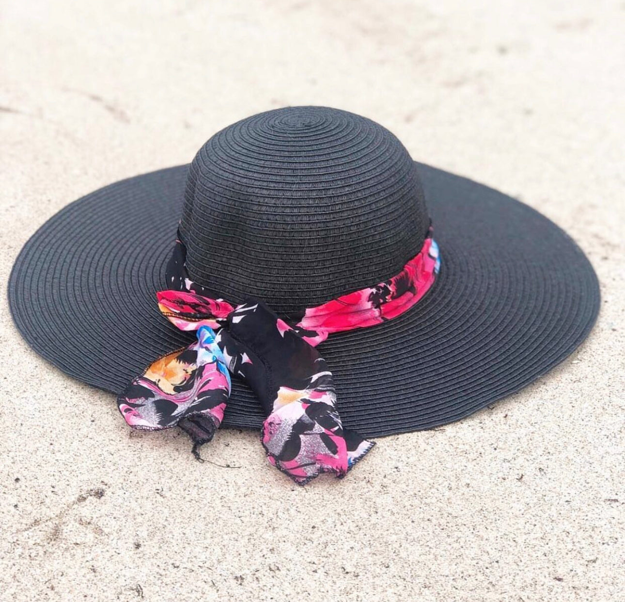 ‘Feel the Heat’ Scarf Sun Hat-1