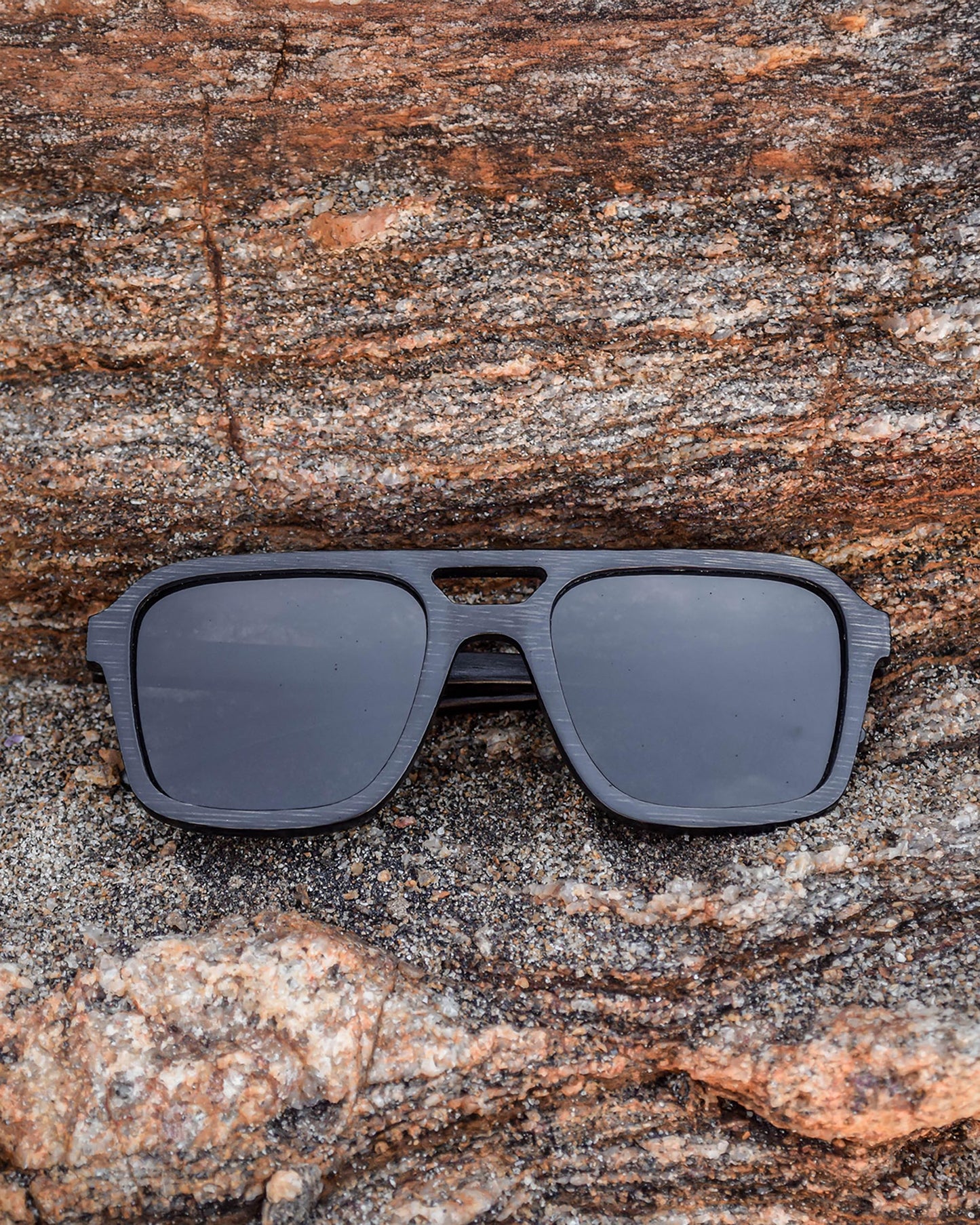Boss | Polarized Bamboo Sunglasses-2