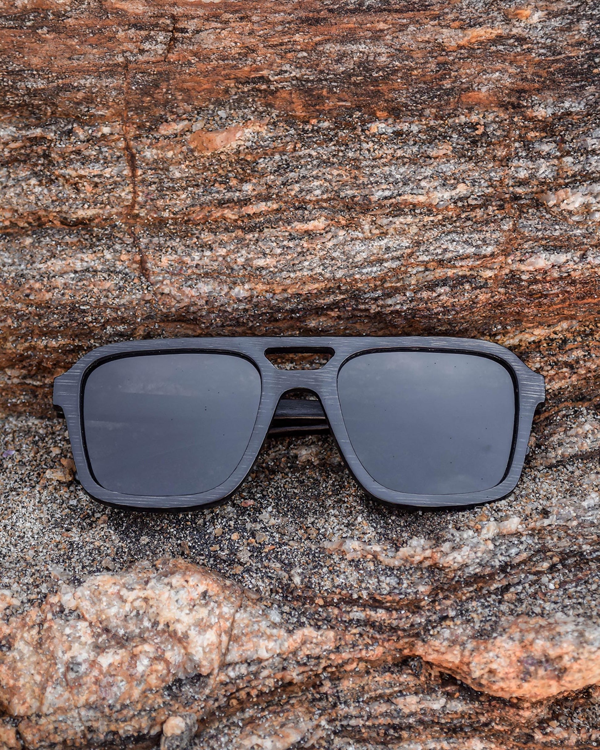 Boss | Polarized Bamboo Sunglasses-2