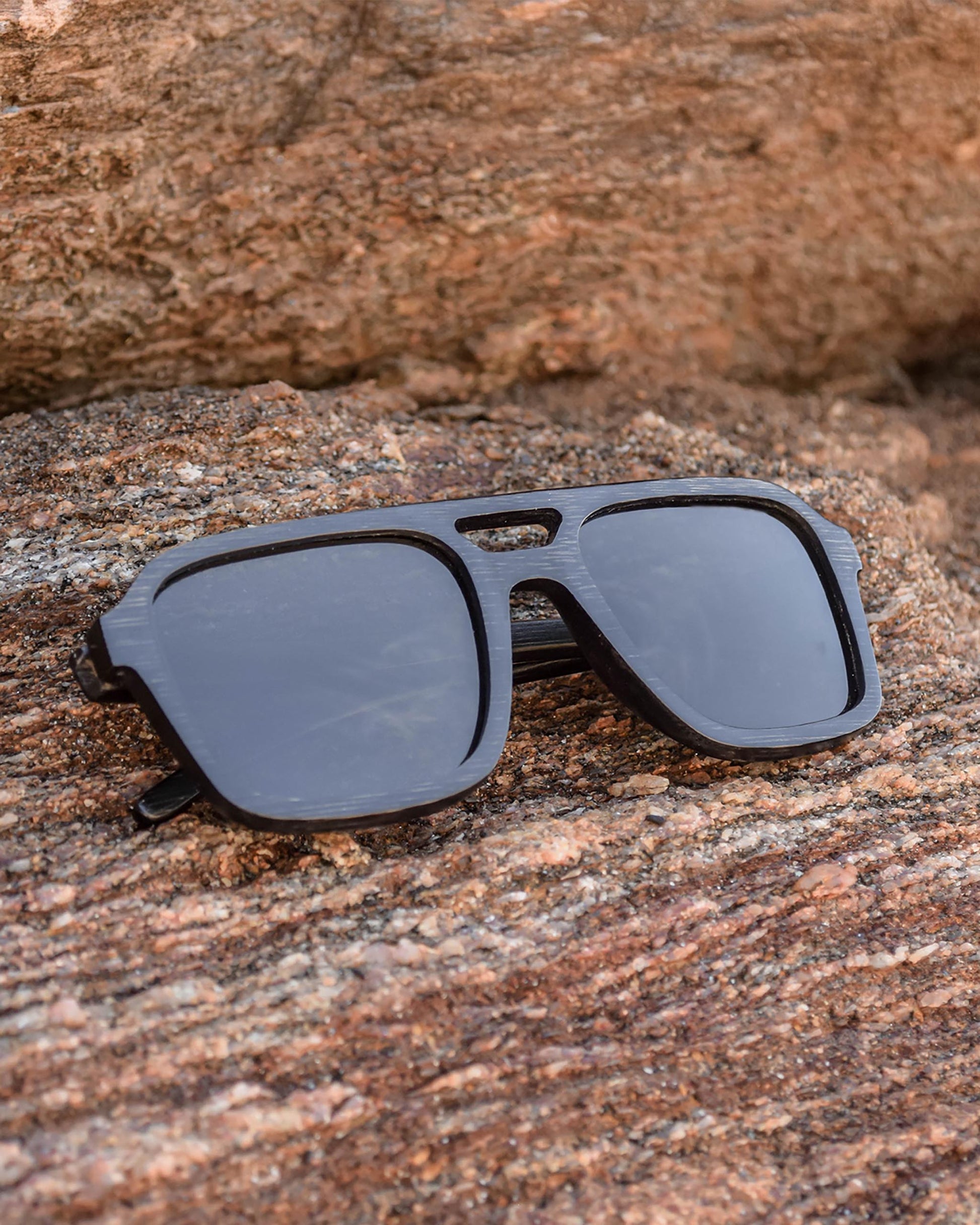 Boss | Polarized Bamboo Sunglasses-0