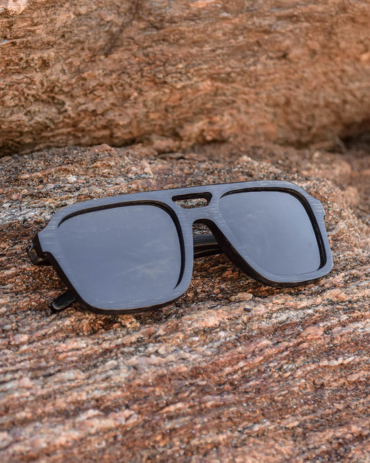 Boss | Polarized Bamboo Sunglasses-0