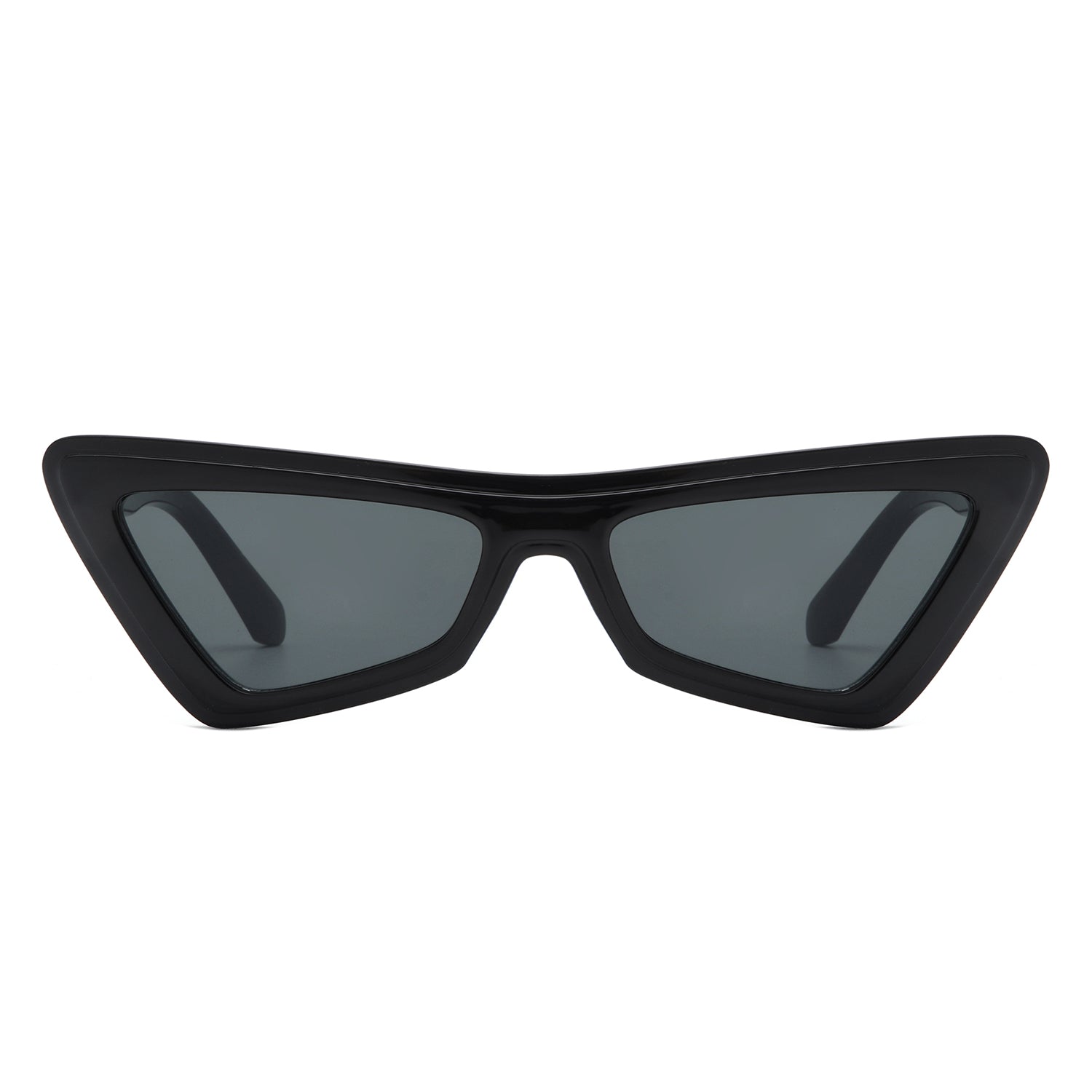 Sublar - Retro Triangle Fashion Colorful Cat Eye Women Sunglasses-3