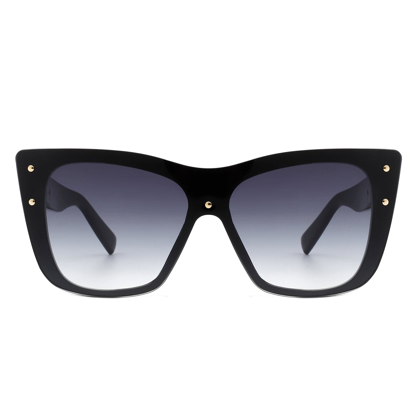 Windborn - Women Retro Square Tinted Cat Eye Fashion Sunglasses-3