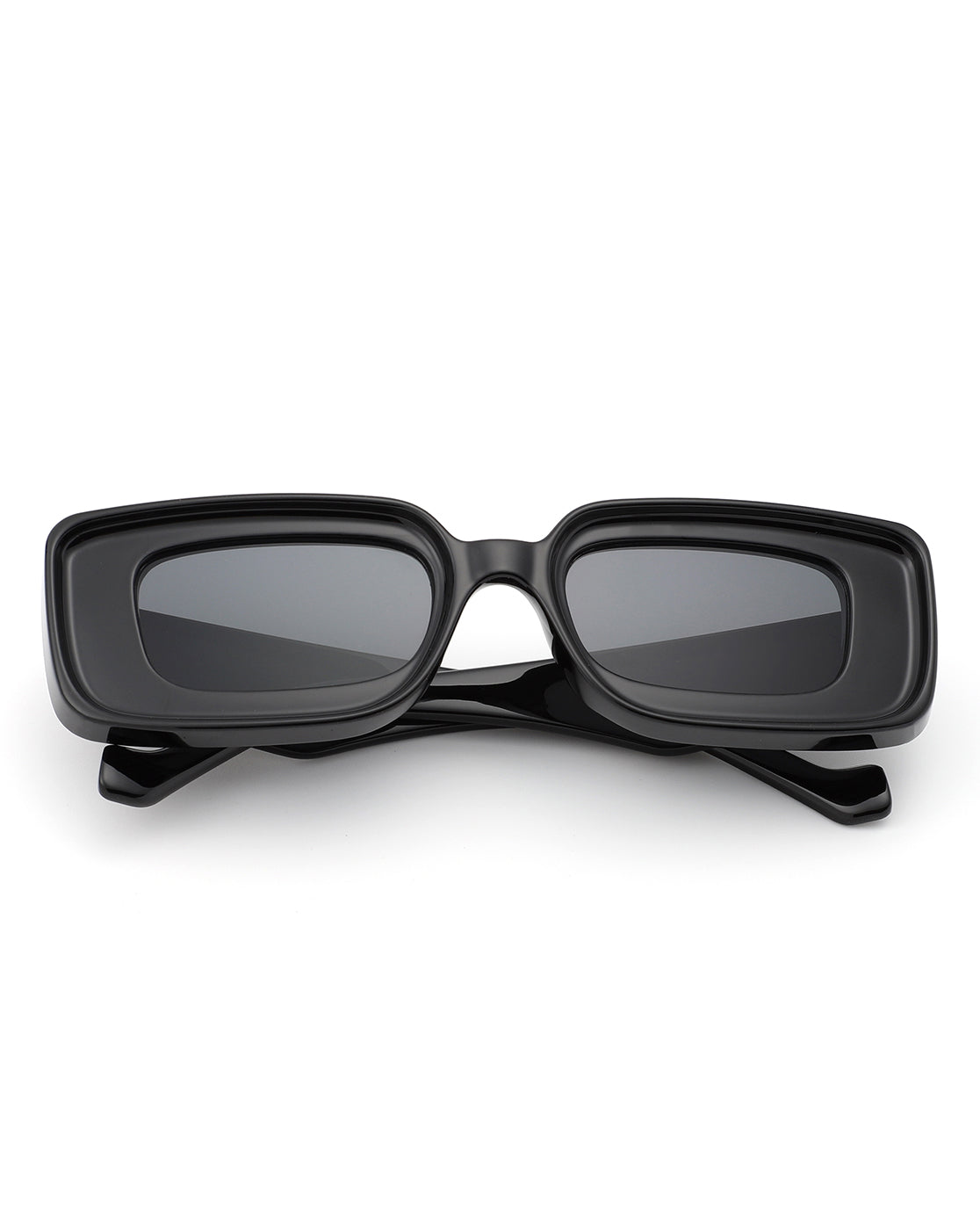 Kastieland - Chunky Narrow Rectangle Fashion Sunglasses for Women-3