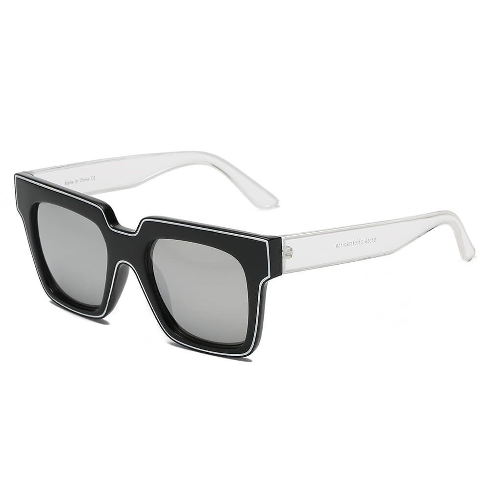 CAMDEN | Women Retro Square Oversize Sunglasses-2