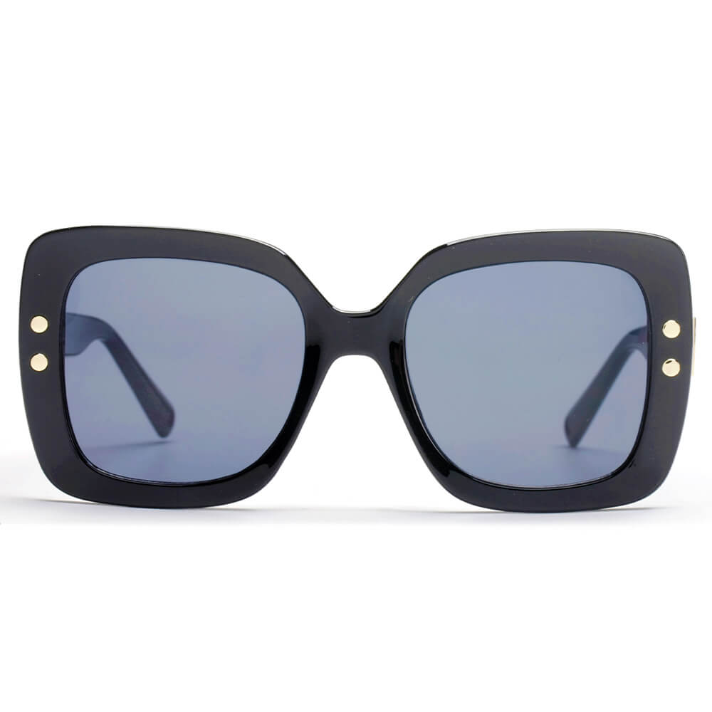 Katy - Women Square Flat Top Fashion Sunglasses-1