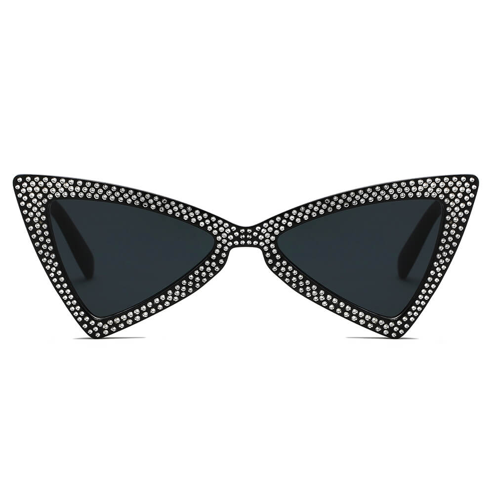 CANBERRA | Women Retro Vintage Extreme Cat Eye Sunglasses-1