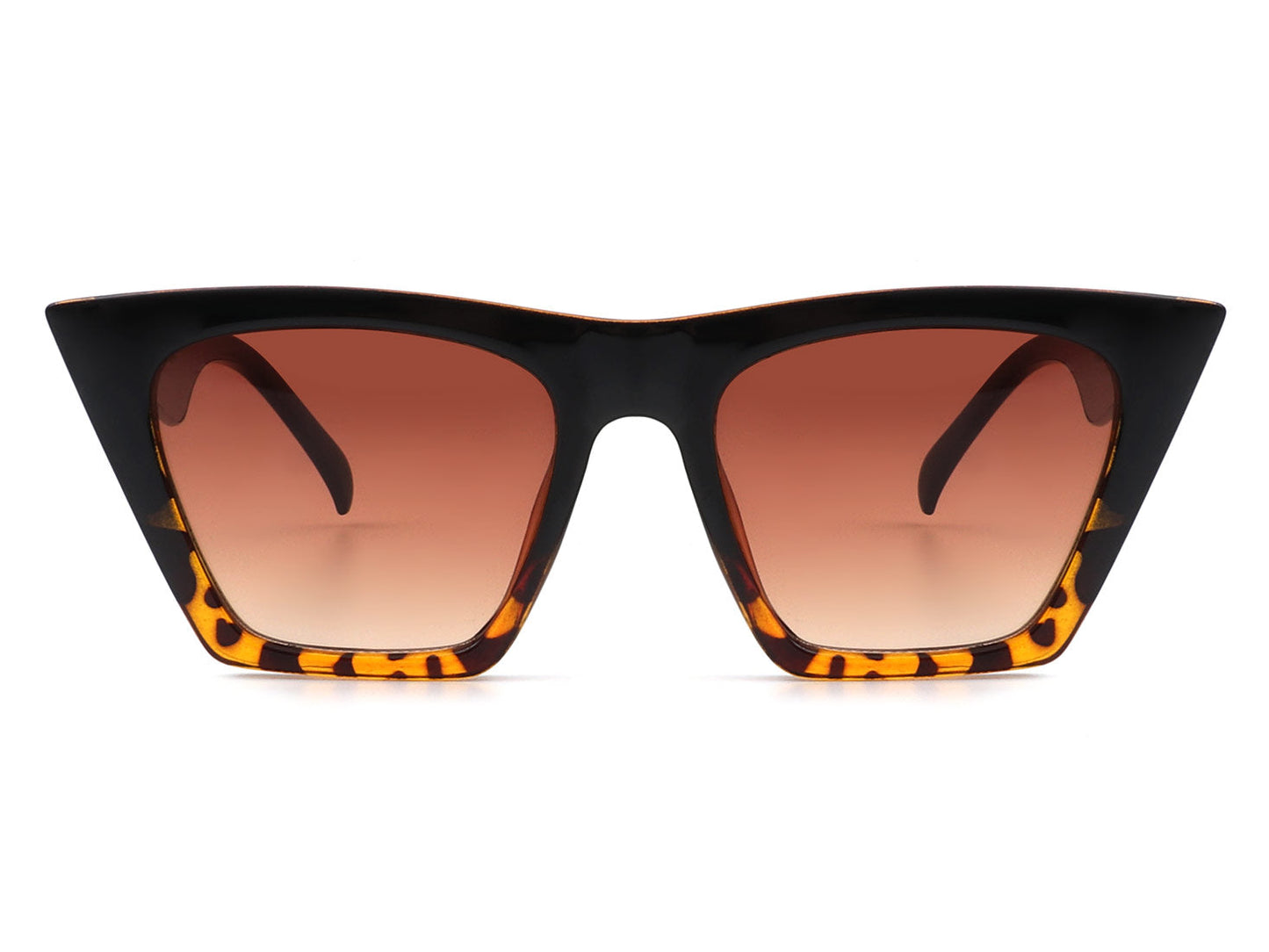 Lysira - Women Retro Cat Eye High Pointed Fashion Sunglasses-1