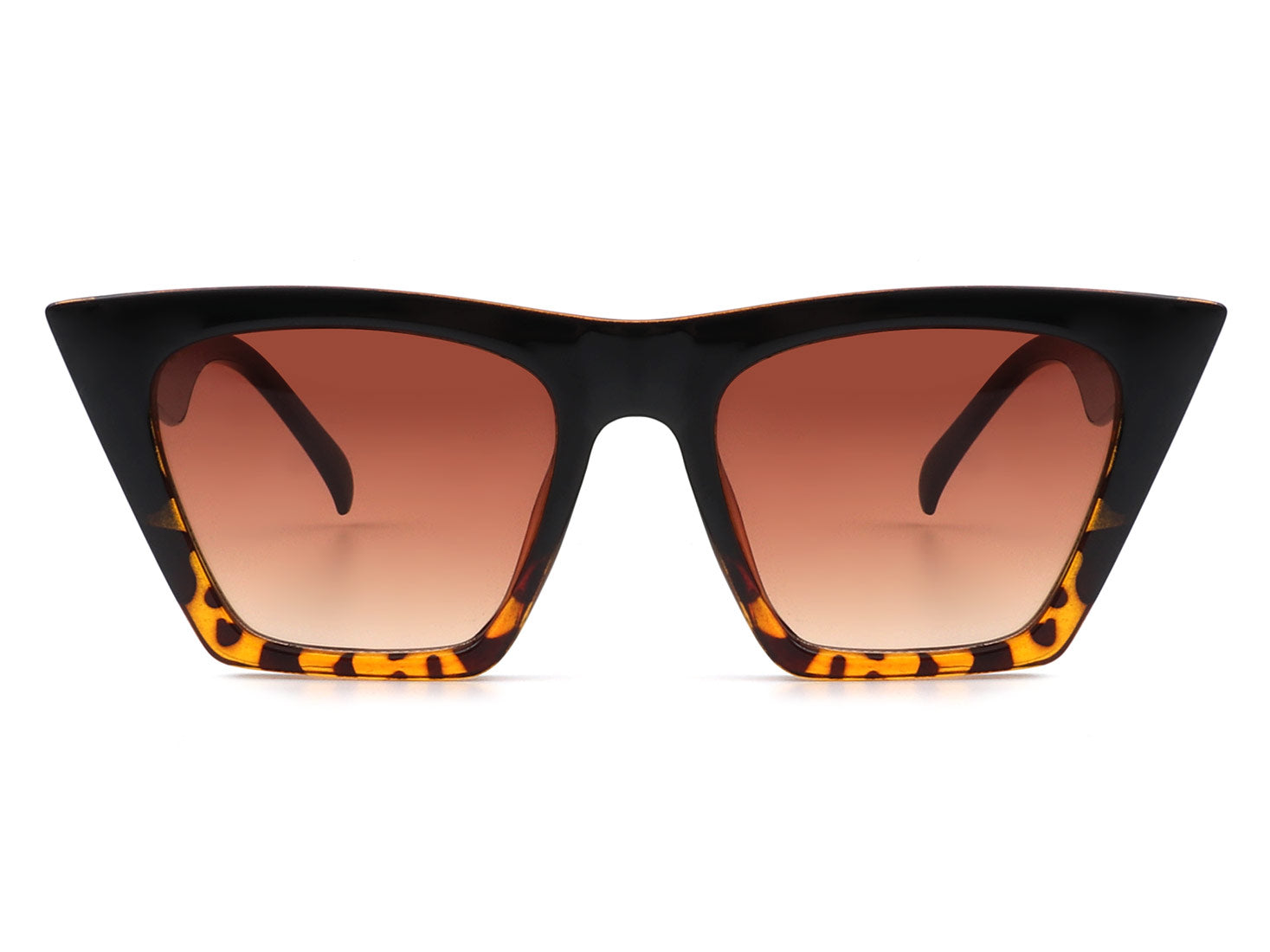 Lysira - Women Retro Cat Eye High Pointed Fashion Sunglasses-1