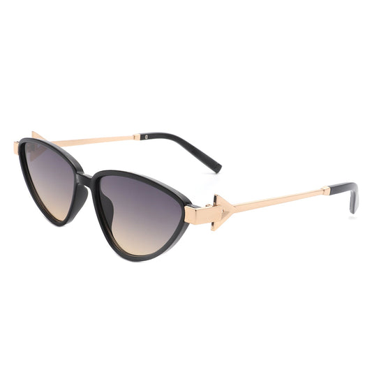 Vega - Retro Triangle Cat Eye Sunglasses for Women-0