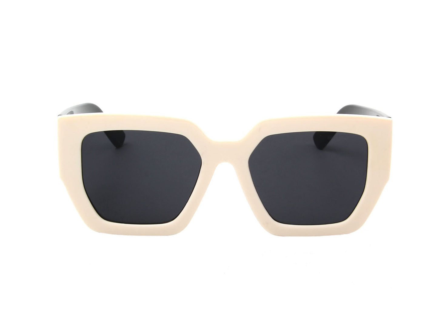 Salonika | Women Bold Square Cat Eye Fashion Sunglasses-3