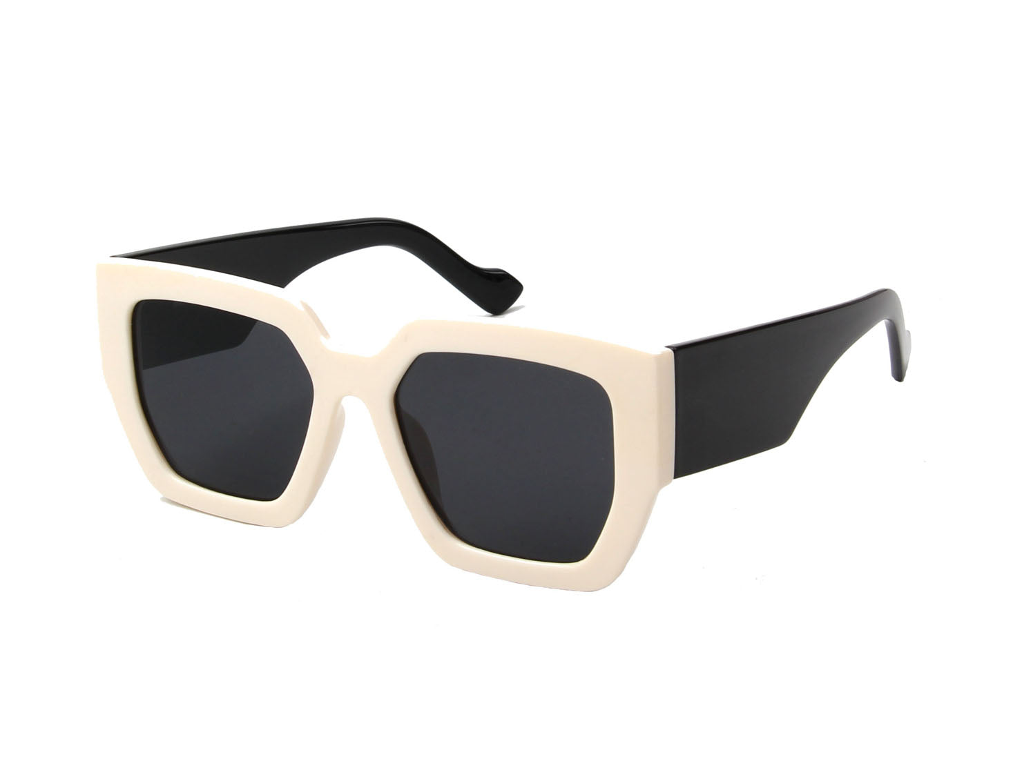 Salonika | Women Bold Square Cat Eye Fashion Sunglasses-2