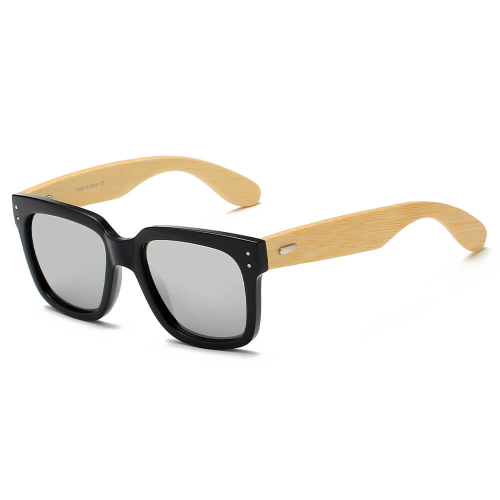 MEDFORD | Retro Unisex Men Women Square Fashion Sunglasses-2