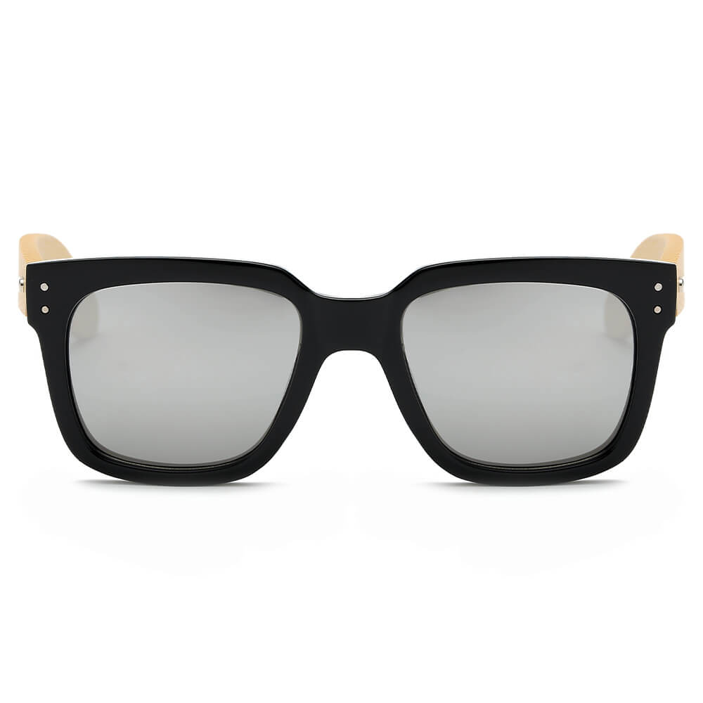 MEDFORD | Retro Unisex Men Women Square Fashion Sunglasses-3
