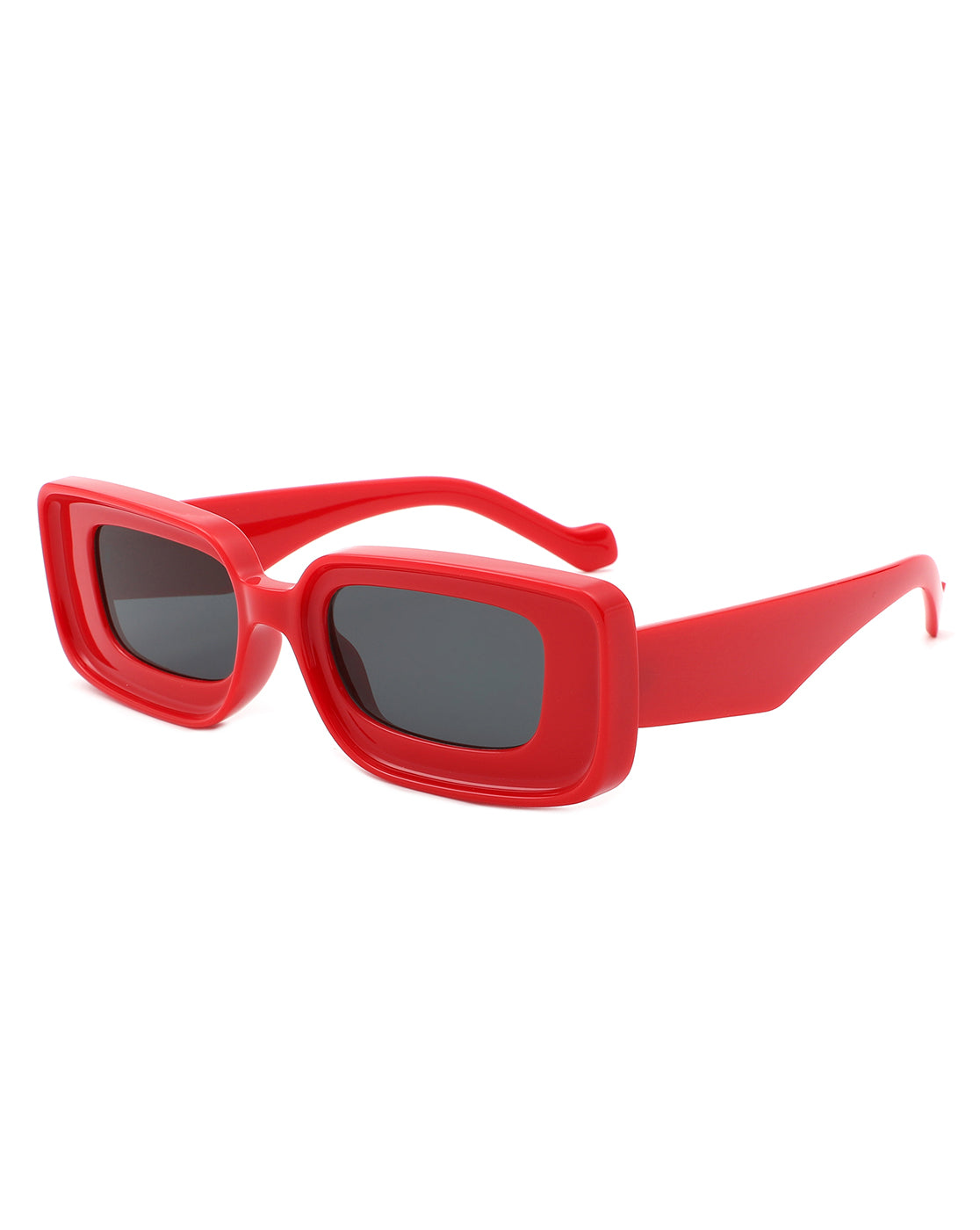 Kastieland - Chunky Narrow Rectangle Fashion Sunglasses for Women-6