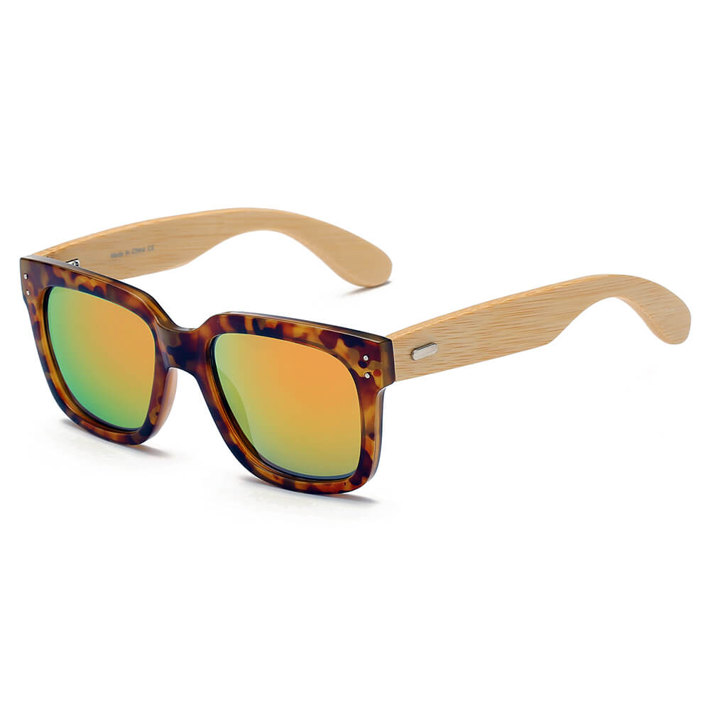 MEDFORD | Retro Unisex Men Women Square Fashion Sunglasses-4