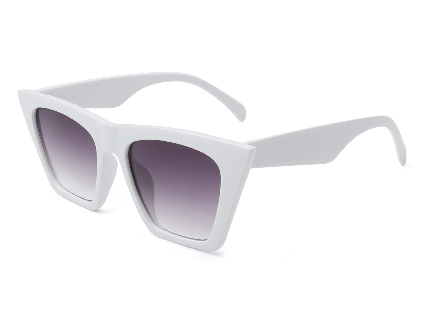 Lysira - Women Retro Cat Eye High Pointed Fashion Sunglasses-5