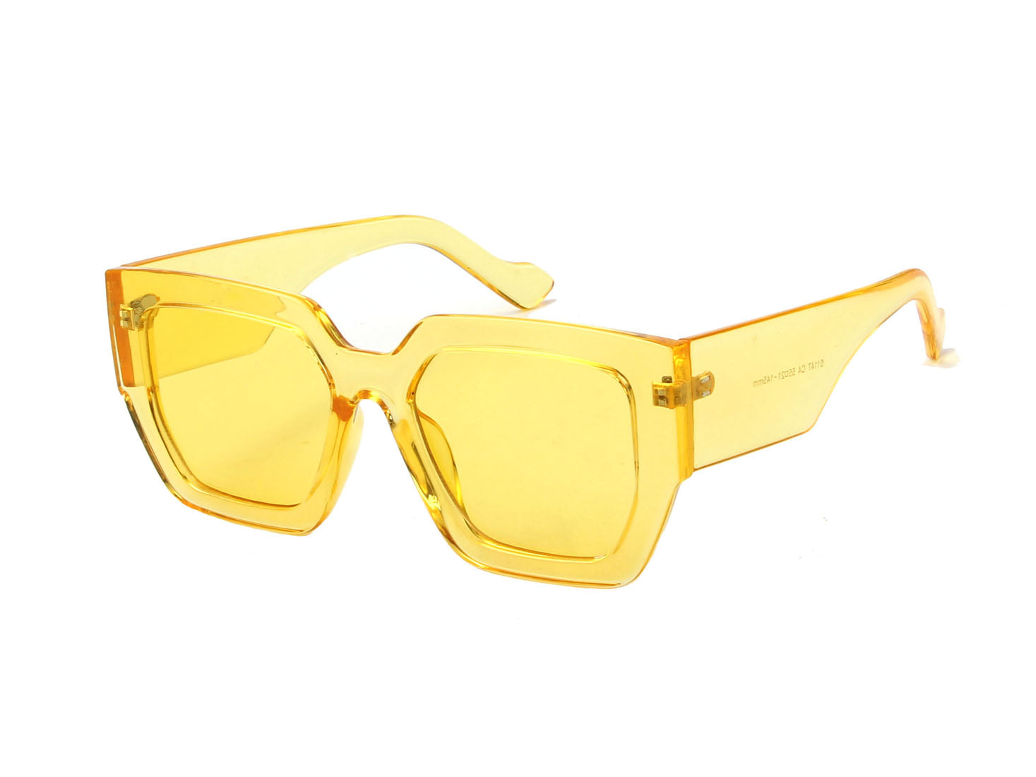 Salonika | Women Bold Square Cat Eye Fashion Sunglasses-5