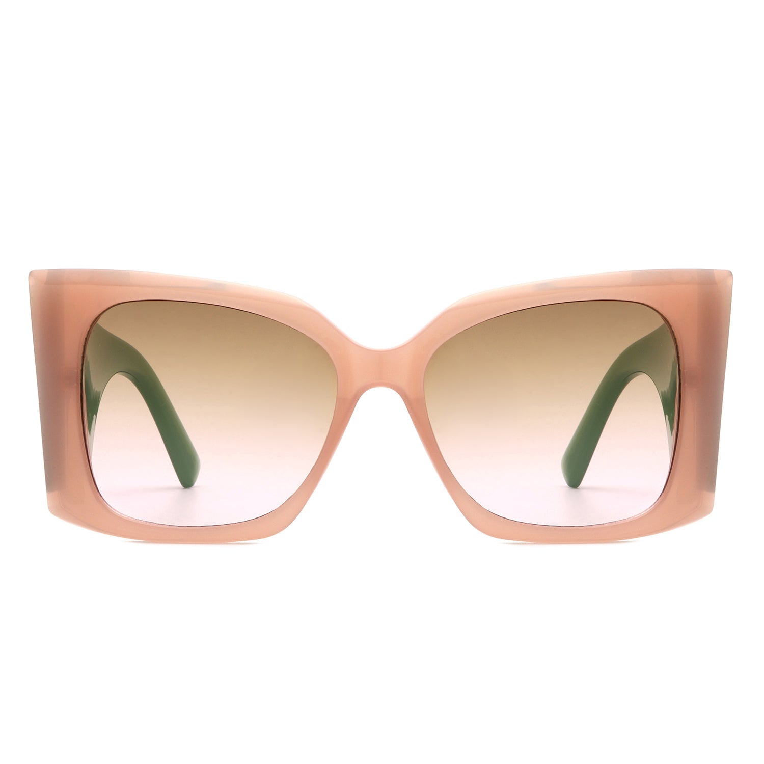 Skydusts - Oversize Square Chunky Fashion Large Women Sunglasses-1