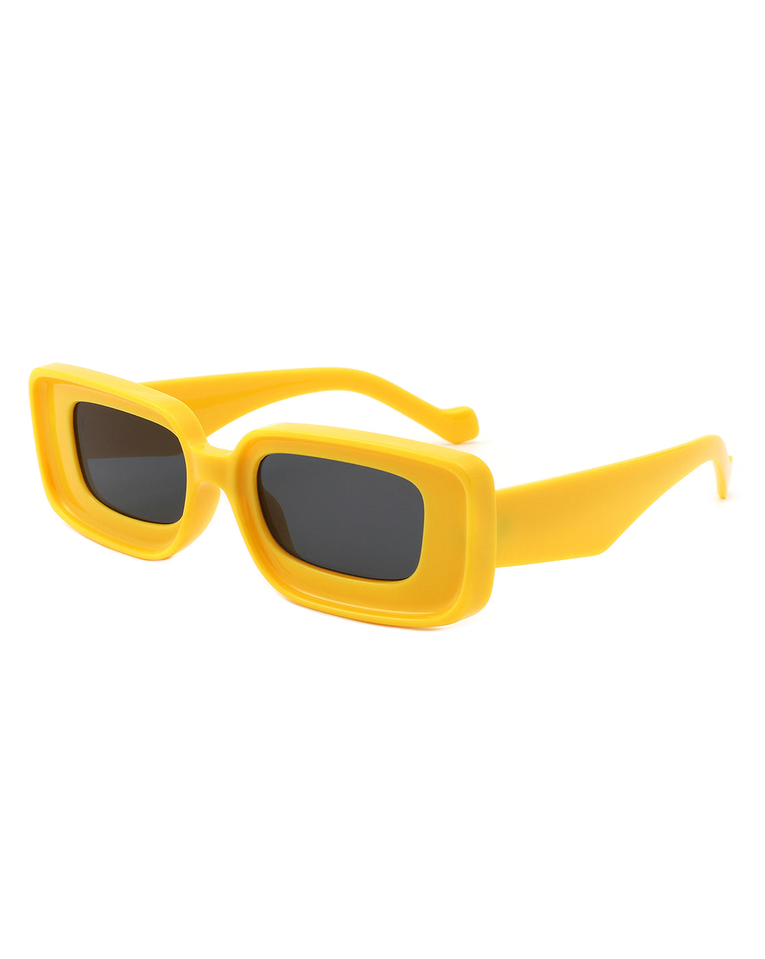 Kastieland - Chunky Narrow Rectangle Fashion Sunglasses for Women-7