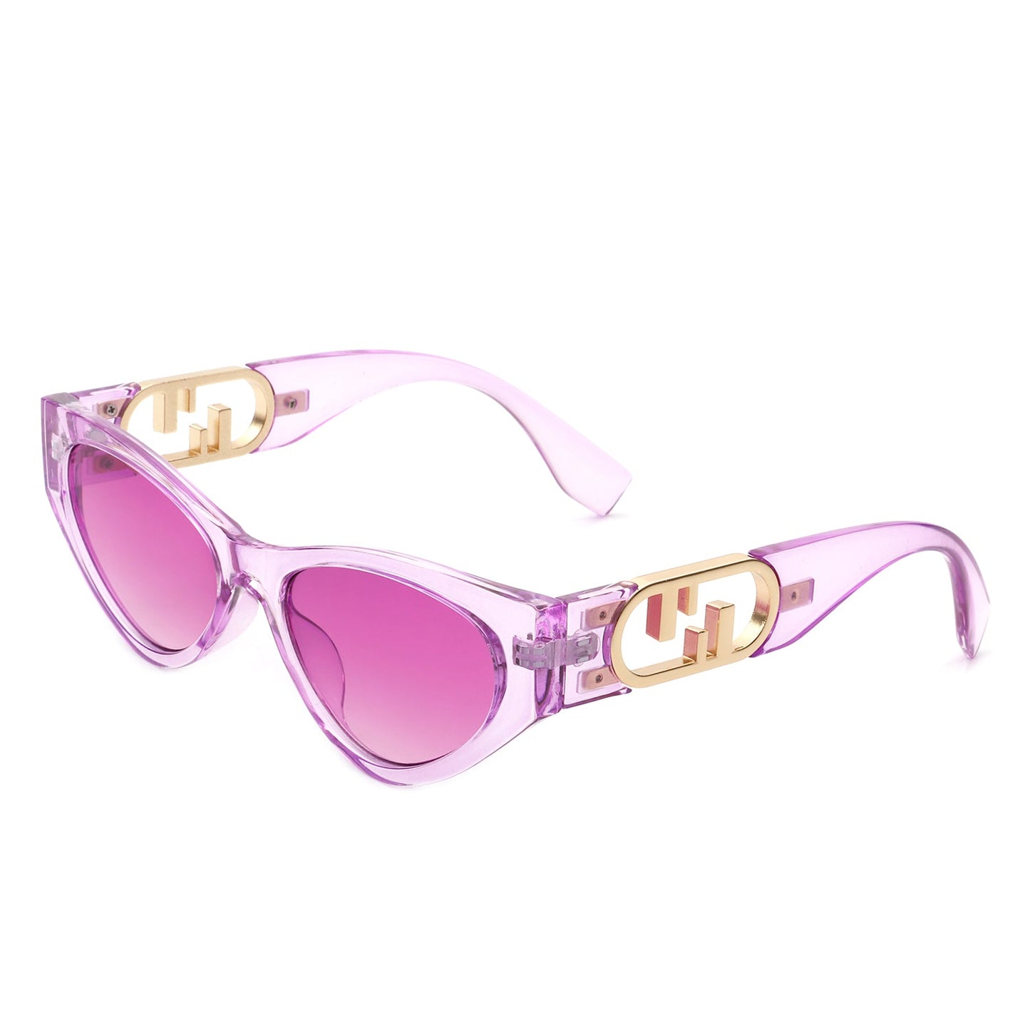 Phoenixx - Women Fashion Retro Cat Eye Sunglasses-6