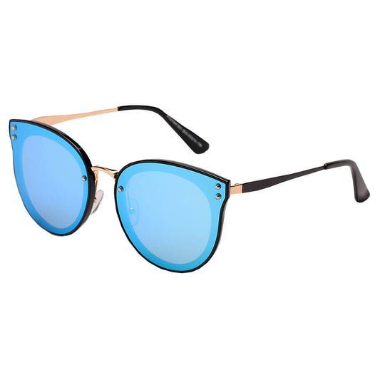 RIMINI | Women Round Cat Eye Fashion Sunglasses-0
