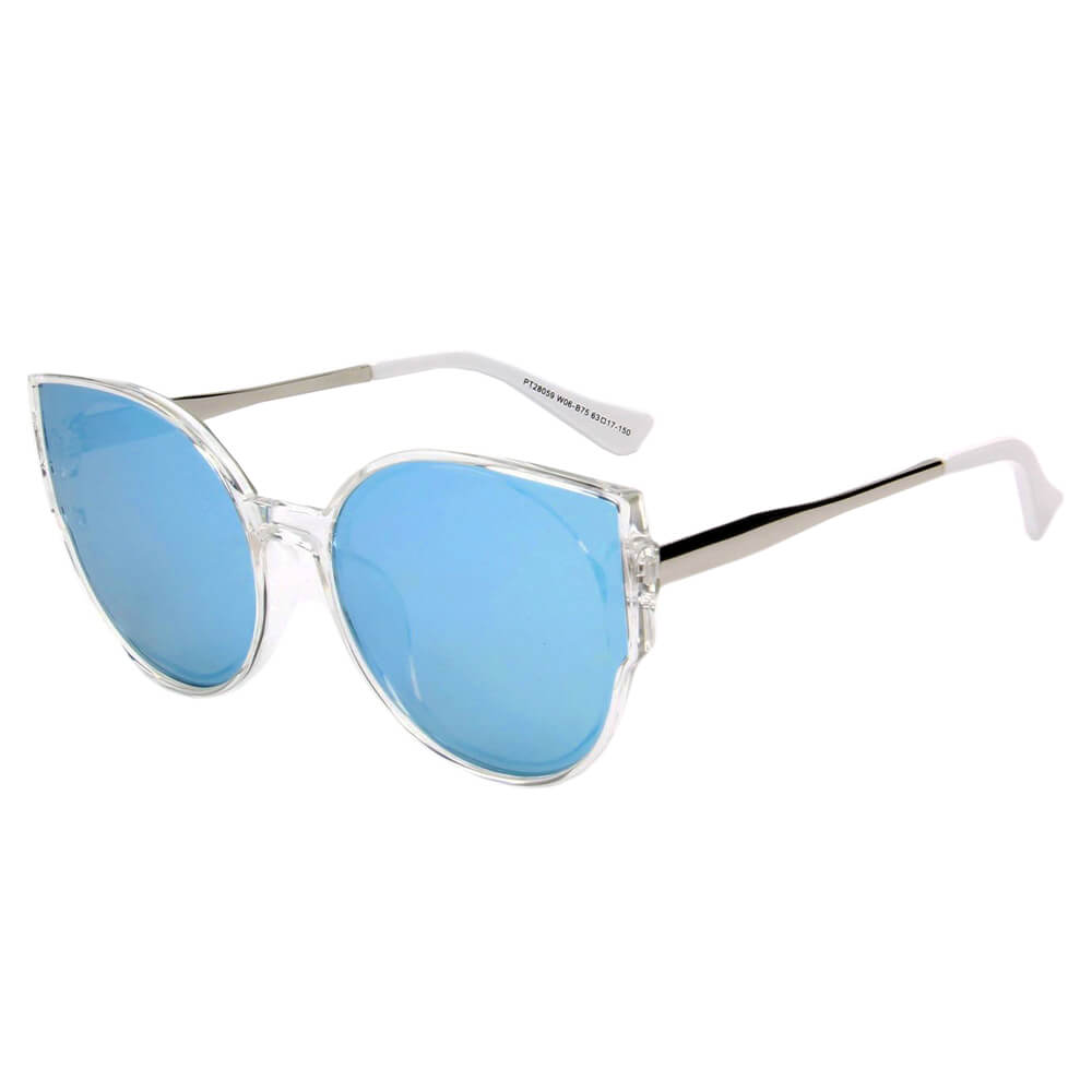 Duisburg - Women Round Cat Eye Polarized Sunglasses-3
