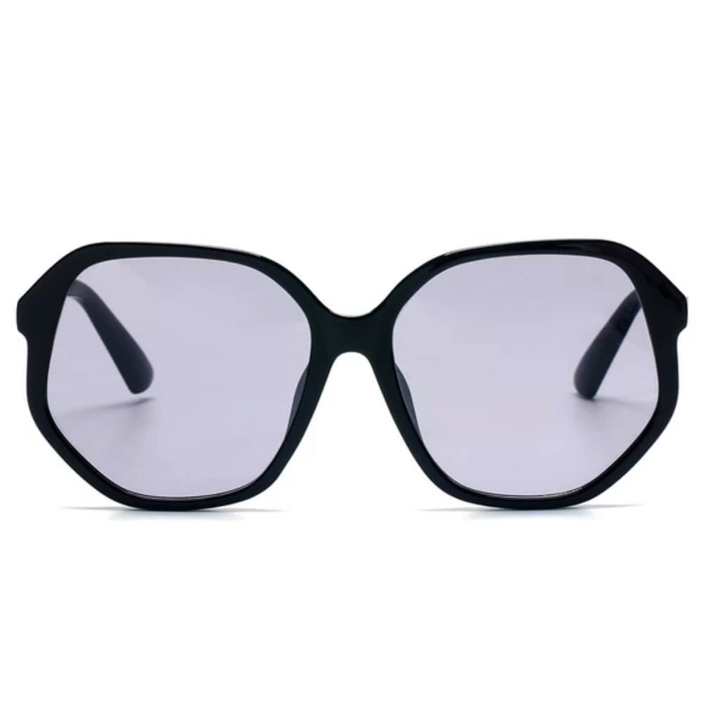 Joliet - Women Geometric Round Oversized Fashion Sunglasses-1