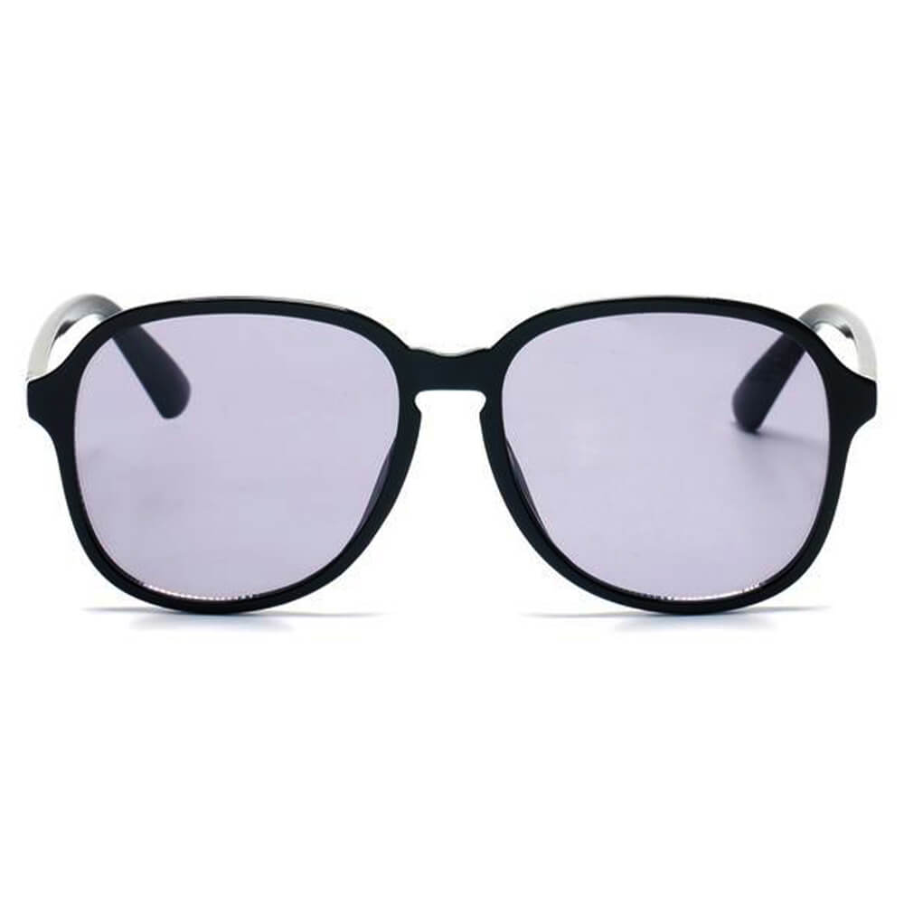 Jerome - Women Oversized Retro Round Pillowed Fashion Sunglasses-1