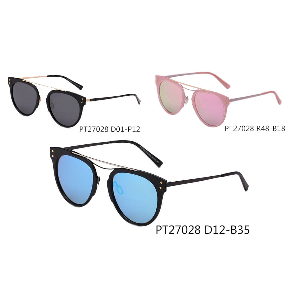 LA ROCHELLE | Women Polarized Round Fashion Sunglasses-3