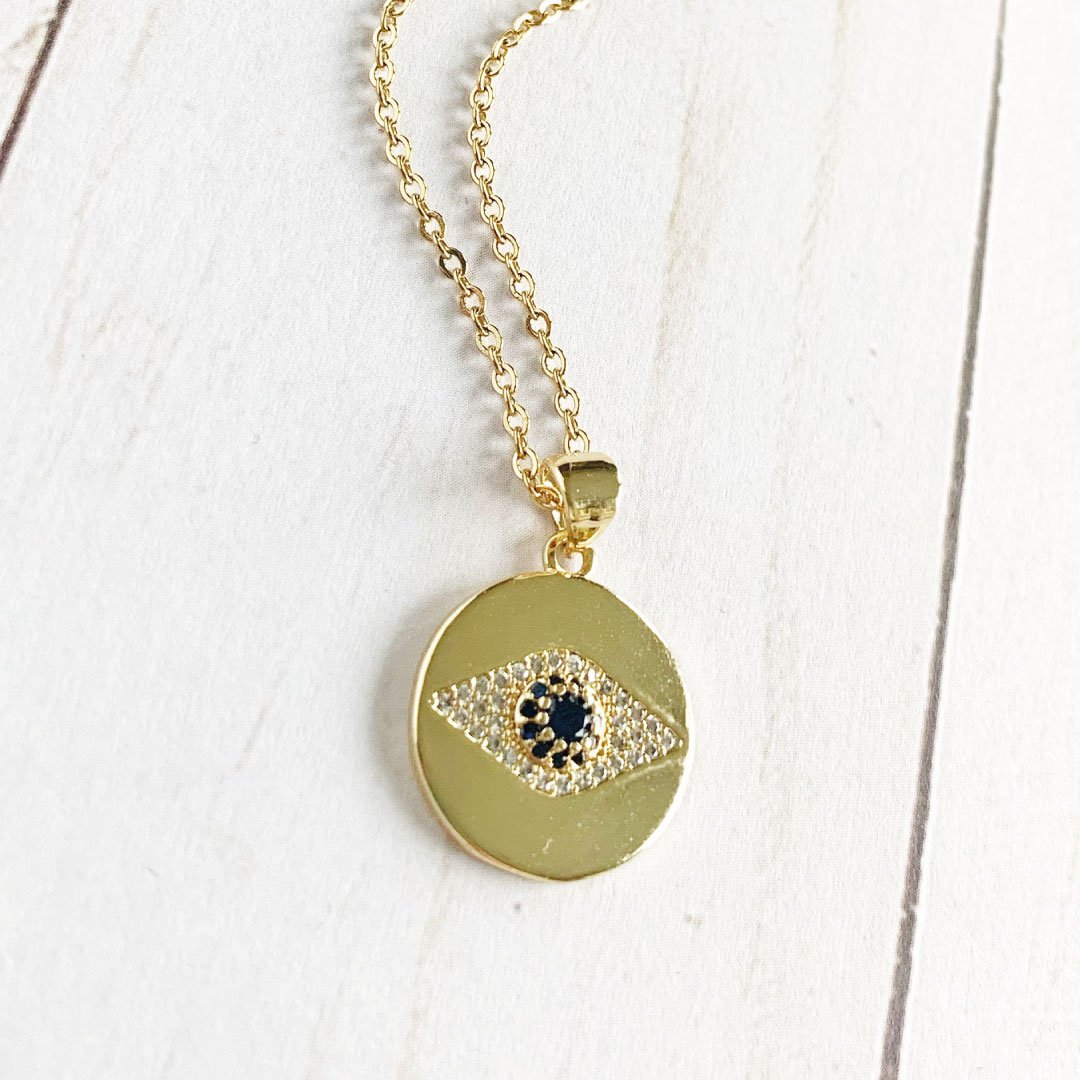 Sapphire Eye Necklace-3