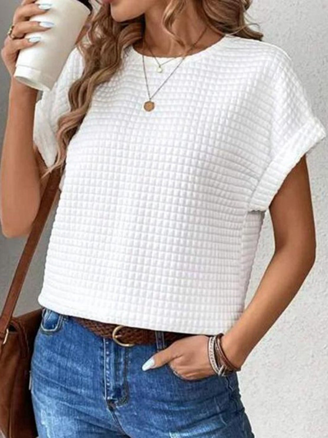 Nelly Round Neck Top-2