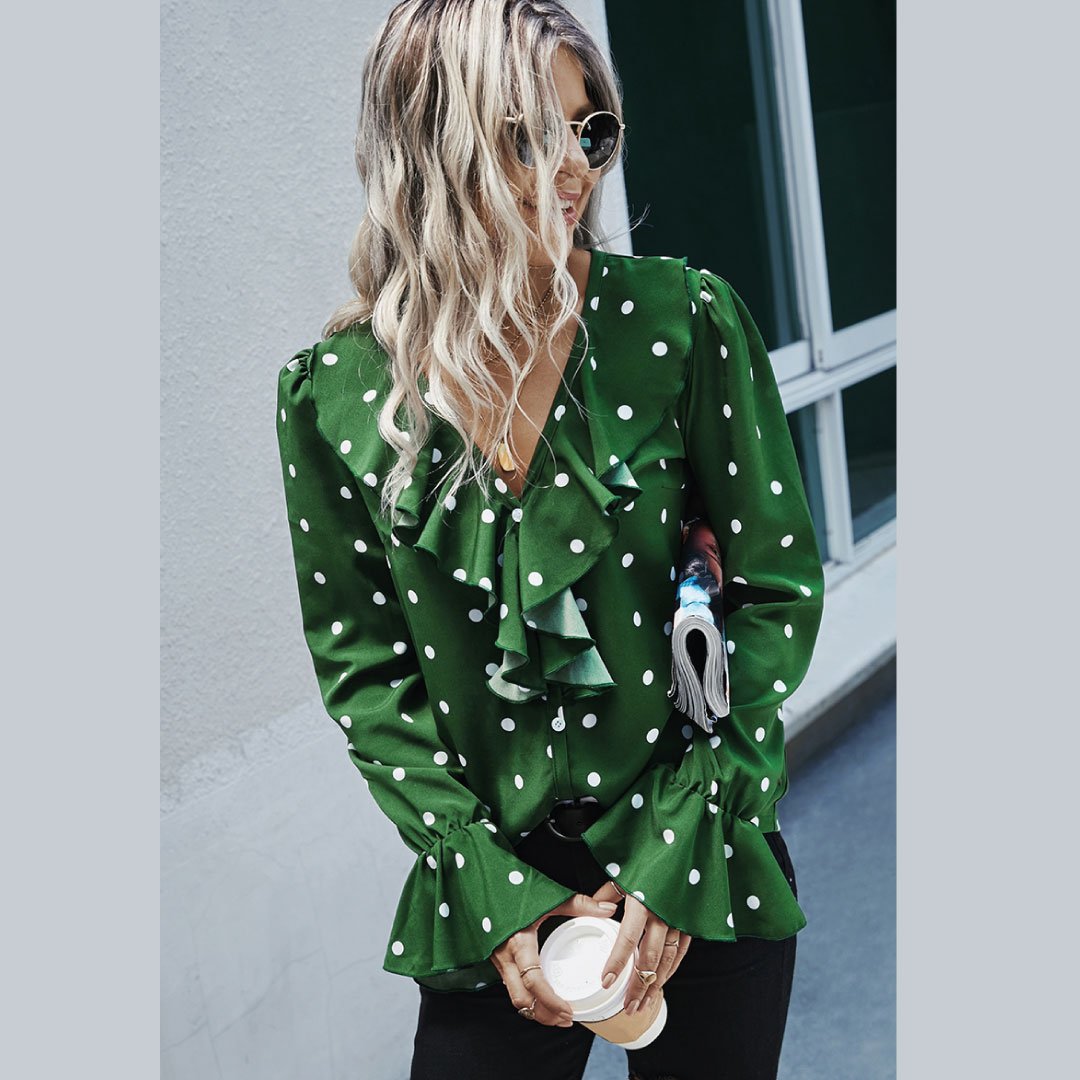Polka Dot Top-4