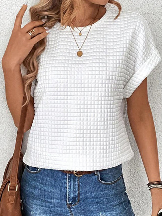 Nelly Round Neck Top-0