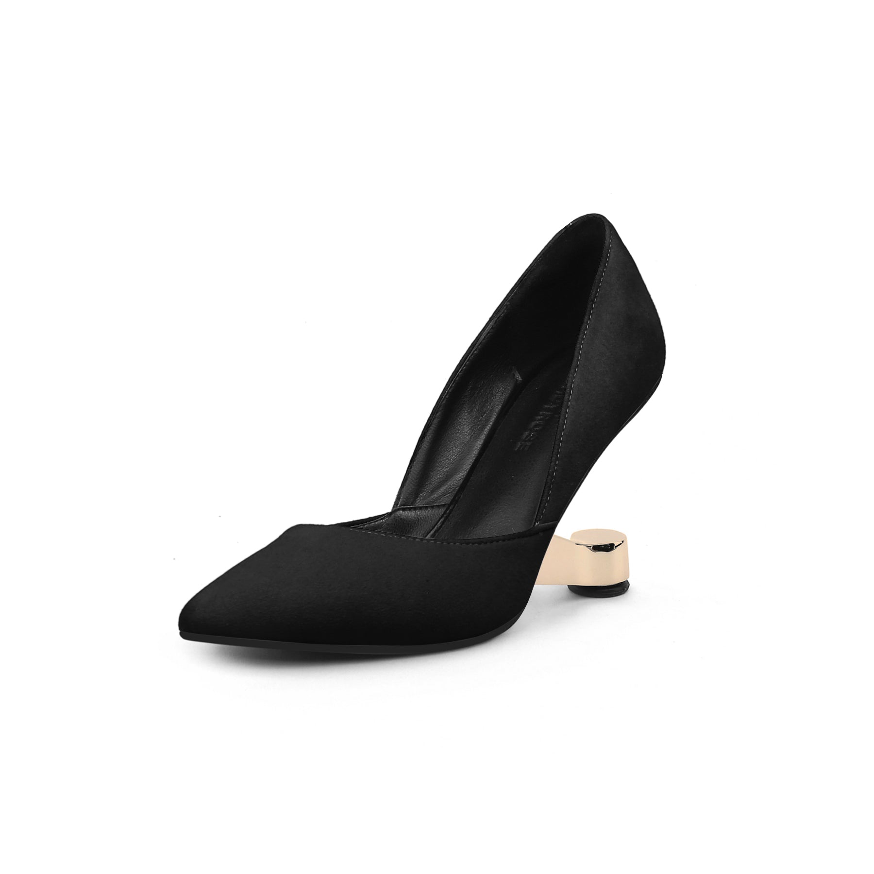 Full Bloom Velvet D Orsay Pumps-1