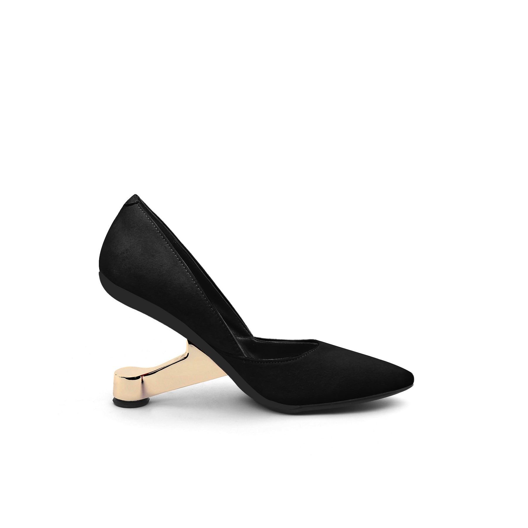 Full Bloom Velvet D Orsay Pumps-2